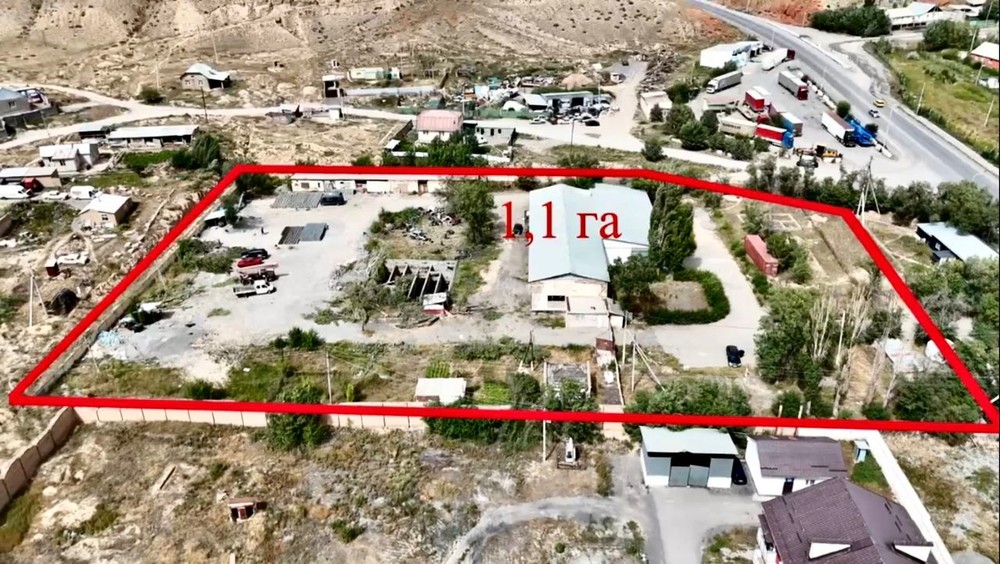 участок бывшего Республиканского объединения автотехобслуживания в г. Нарын