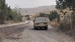 В Көк-Жаре на дороге три месяца стоит «Жигули» без одного колеса. Фото жителя В Көк-Жаре на дороге три месяца стоит «Жигули» без одного колеса. Фото жителя