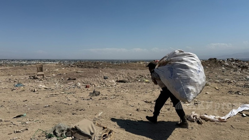 Public Security Service inspects Bishkek landfill