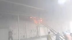 В селе Көк-Жар загорелся склад с клубникой и малиной, - МЧС