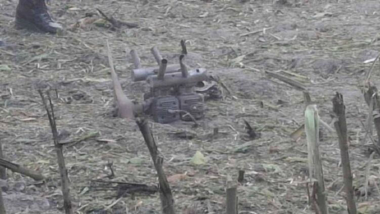 Обломки неизвестного объекта