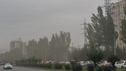 «Арабская ночь». Пыль после ветра в на Южной магистрали. Видео горожанина «Арабская ночь». Пыль после ветра в на Южной магистрали. Видео горожанина