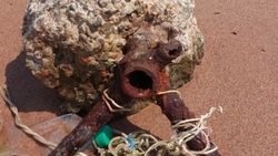 Труба на пляже Иссык-Куля. Видео жителя Труба на пляже Иссык-Куля. Видео жителя