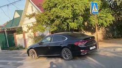 «Хендай Грандер» припарковали на зебре. Видео «Хендай Грандер» припарковали на зебре. Видео