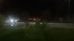 На Южной магистрали столкнулись две машины. Видео с места аварии