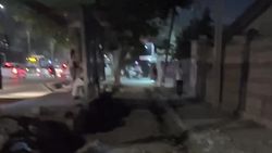 Когда закончат тротуар на Гагарина? Видео горожанина