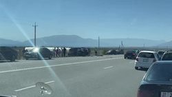 Возле села Кызыл-Өрүк произошло ДТП: столкнулись два «Лексуса»