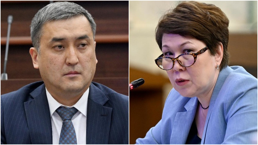 Канат Сагынбаев и Гуля Кожокулова