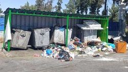 «Тазалык» вывез мусор на Мичурина. Фото мэрии