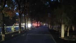 На тротуаре на Шабдан Баатыра темно. Ответ мэрии