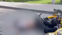 В Бишкеке водитель скутера погиб в результате наезда бетономешалки