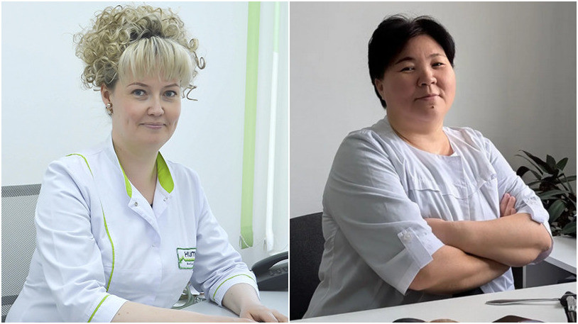 Влада Жихарева и Айгуль Маткеева