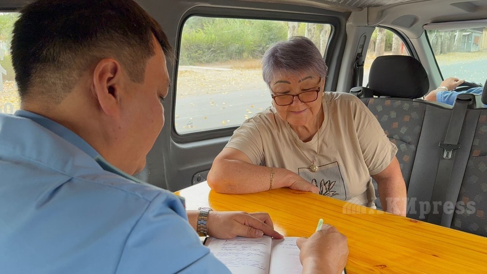 Азамат Байгазиев и Зура Асанова