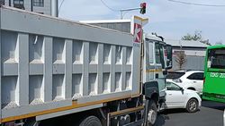 Пробка на Гагарина. Видео