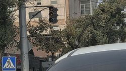 На Токтоналиева не работает светофор. Фото