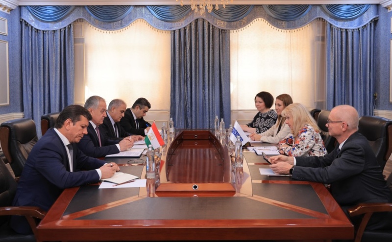 Foreign Minister of Tajikistan receives OSCE Special Envoy