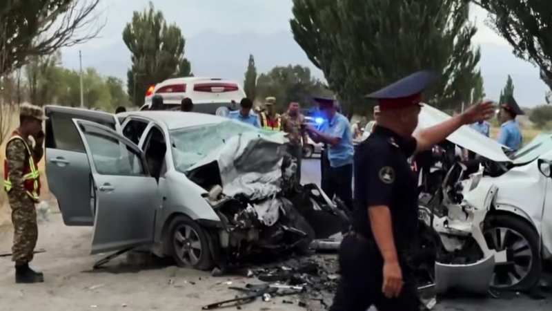 Nearly 5,400 road accidents registered in Kyrgyzstan in 8 months