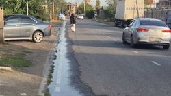 Утечка воды на Репина. Фото