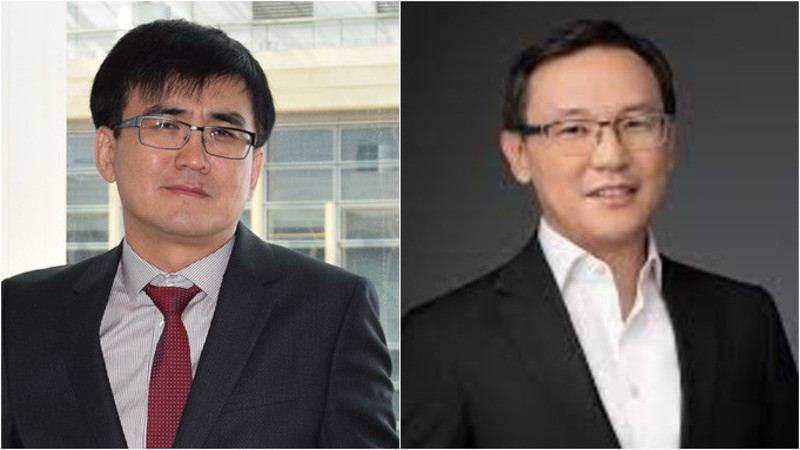 слева направо: Ермек Аргинов, Ануар Куандыков