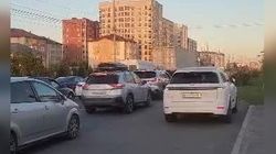 На Южной магистрали огромные пробки. Видео На Южной магистрали огромные пробки. Видео