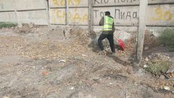 «Тазалык» убрал мусор возле баков в Кызыл-Аскере «Тазалык» убрал мусор возле баков в Кызыл-Аскере