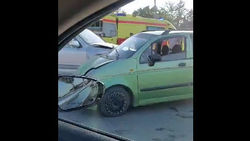 В городе Базар-Коргон произошло ДТП, есть пострадавшие