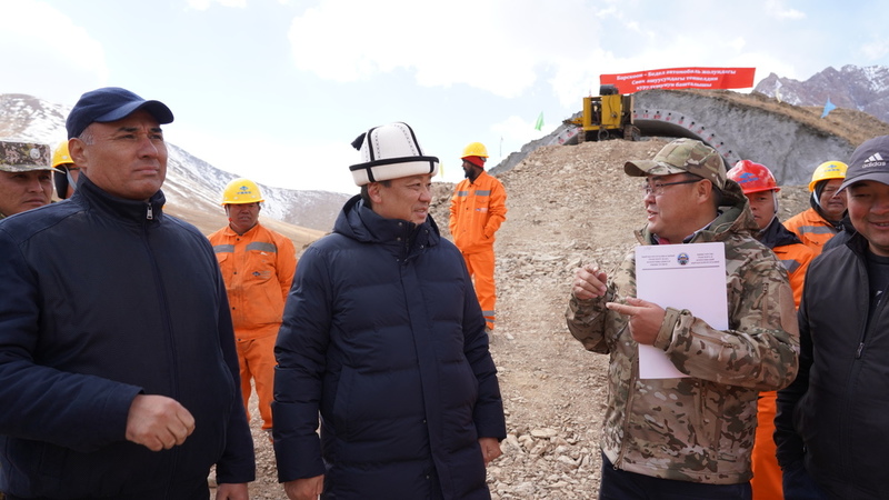 Construction begins on major tunnels for Barskoon-Bedel road in Kyrgyzstan