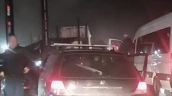 Огромная пробка на объездной дороге. Видео