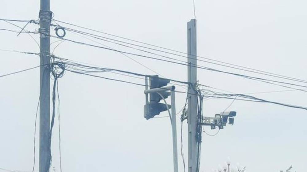 На Южной магистрали не работают светофоры. Видео