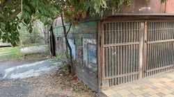 «Вонючий» контейнер на Репина. Установить владельца и выяснить причины не удалось