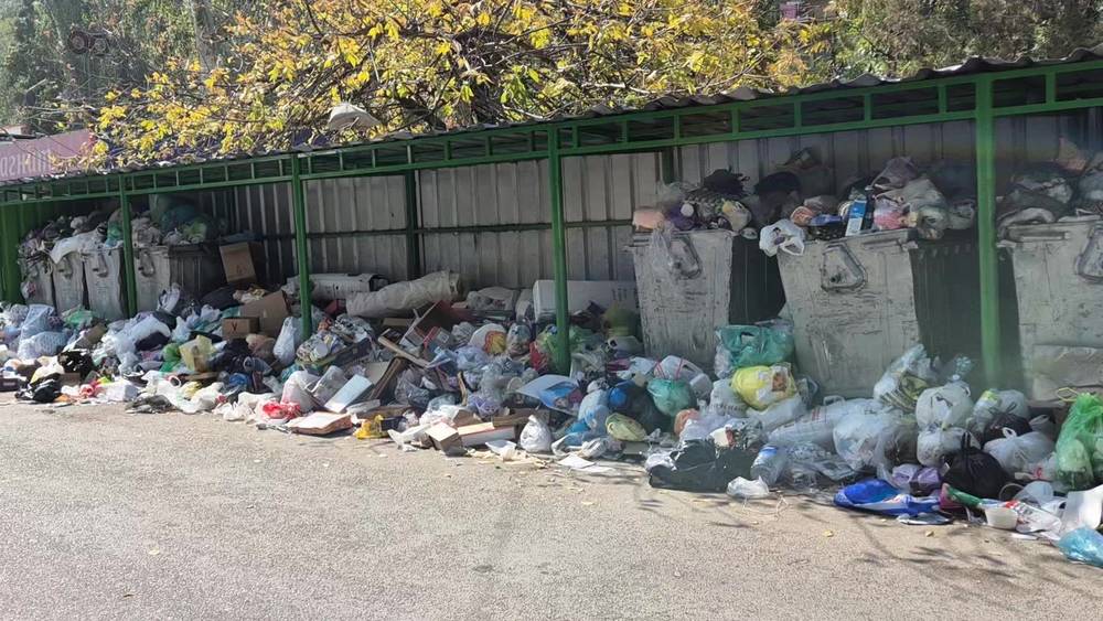 В 10 микрорайоне не вывозят мусор, - горожанин