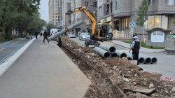 Будут ли восстанавливать асфальт на Айтматова после прокладки труб? - горожанин