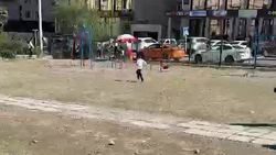 Горожанка жалуется на состояние территории школы №72 в Джале. Видео