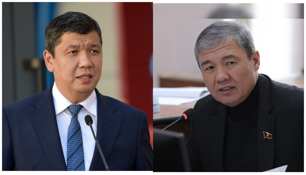 Айбек Джунушалиев и Казыбек Эргешов