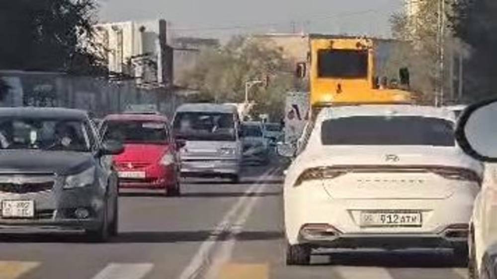 Водитель просит установить допсекцию светофора на Льва Толстого—Ибраимова. Видео