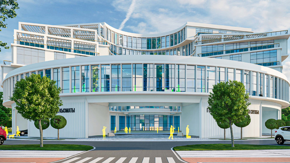 рисунок нового здания налоговой