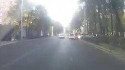 «Киа К5» едва не сбила пешехода на «зебре» по Манаса. Видео «Киа К5» едва не сбила пешехода на «зебре» по Манаса. Видео