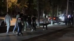 Массовая драка возле «Империи пиццы» на Ахунбаева. Видео