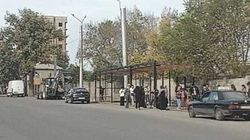 На остановке на Жибек Жолу начали строить навес. Фото