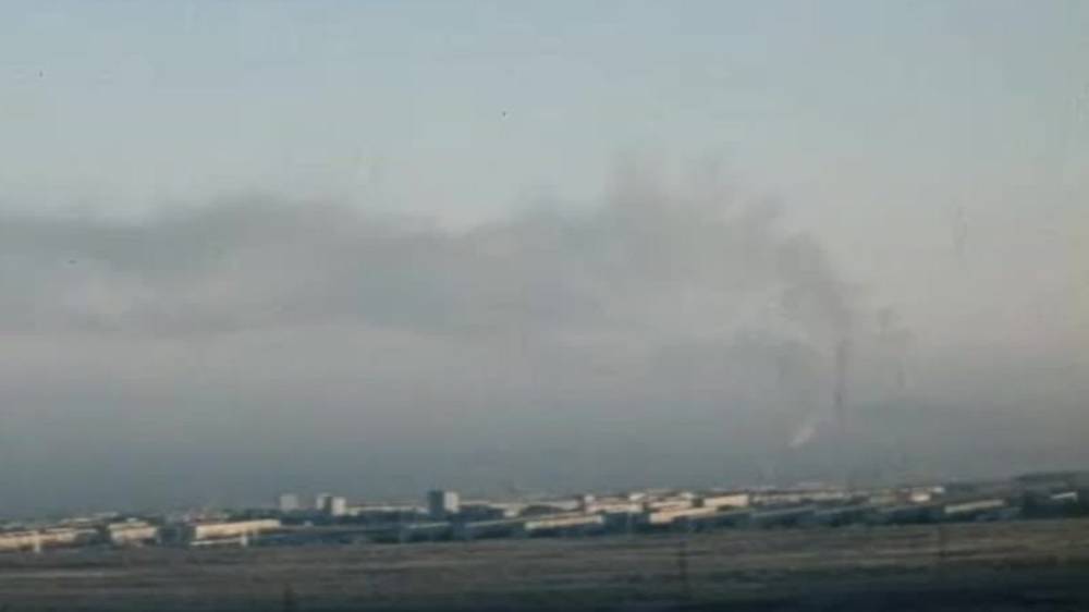 Дым от ТЭЦ был еще в 1980-е годы. Отрывок из фильма Төлөмүша Океева