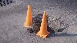 Дорогу на Льва Толстого выкопали и оставили яму. Видео Дорогу на Льва Толстого выкопали и оставили яму. Видео