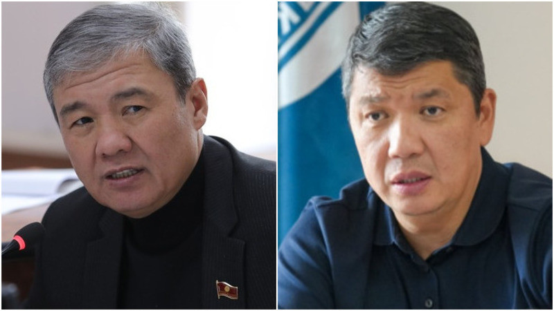 Казыбек Эргешов и Айбек Джунушалиев