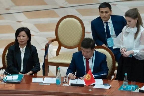 Председатель ГНС Алмамбет Шыкмаматов