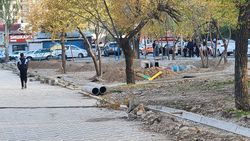 Когда закончится стройка в 7 мкр возле детсада? - горожанин