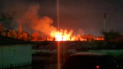 На территории Ботсада снова произошел пожар. Видео На территории Ботсада снова произошел пожар. Видео