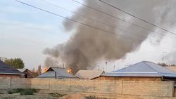 На ул.Щербакова произошел пожар в доме. Видео На ул.Щербакова произошел пожар в доме. Видео