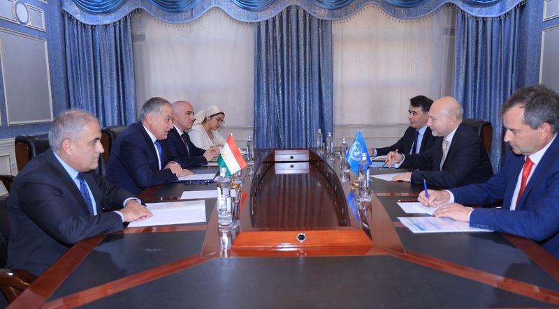 Foreign Minister of Tajikistan meets with Head of UN Regional Centre for Preventive Diplomacy for Central Asia