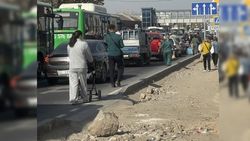 Тротуар по Курманжан Датка не могут закончить уже полгода, - горожанин