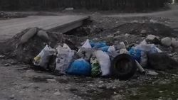 Свалка мусора в Заречном. Видео жителя