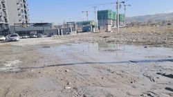 Горожанин показал состояние дороги возле домов ГИК. Видео